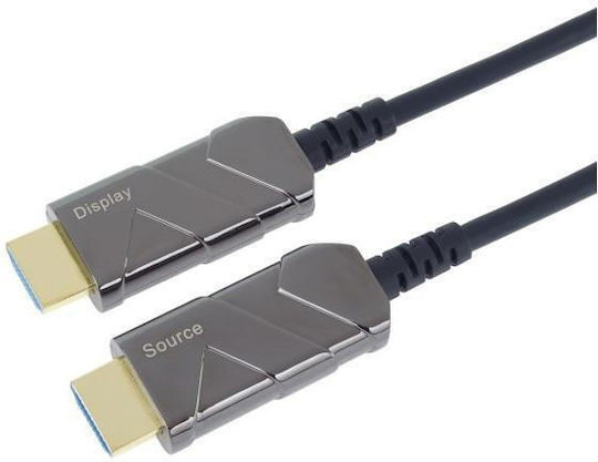 Hdmi Optisches Kabel 48gbps 8k@60hz Aktives Optisches Aoc V2.1 Goldbeschichtete Stecker 3m Premiumcord Kphdm21x03