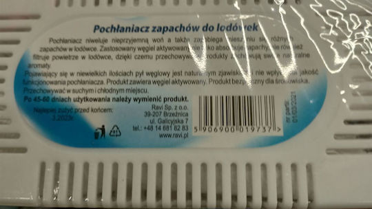 Frische Eis Kühlschrankzubehör Geruchsabsorber 60g