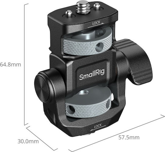 SmallRig 6314 Monitor Mount Horizontal & Vertical Shooting 3/8'' Arri-Style Mount
