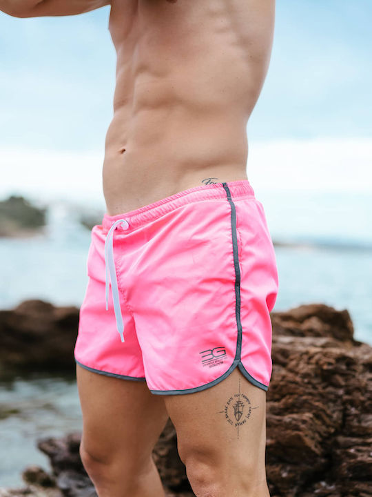 Herren Bademode Kurze Hosen Rosa