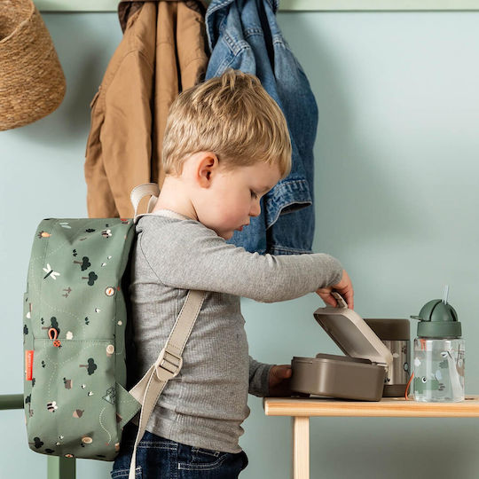 Done by Deer Tiny Trails Kunststoff Kinderlebensmittelbehälter Beiges