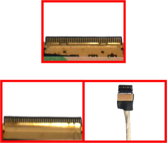 Καλωδιοταινία Οθόνης για Laptop Lenovo 14w 81mq Chromebook 14e 81mh S345-14ast 81wx