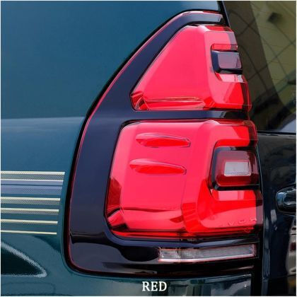 Rücklichter Led Toyota Land Cruiser J120 2003-2009 Voll Led J150 Look Rote Fimede Blinker Satz 2 Stück Oem