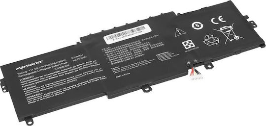 Movano Съвместима Батерия за Asus Zenbook Asus Zenbook Ux433fa, Ux433fl, Ux433fn с 3400mAh