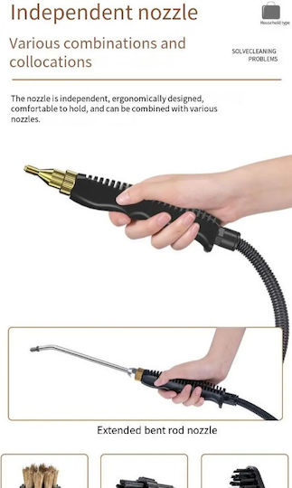 SPV Steam Cleaner with Stick Handle