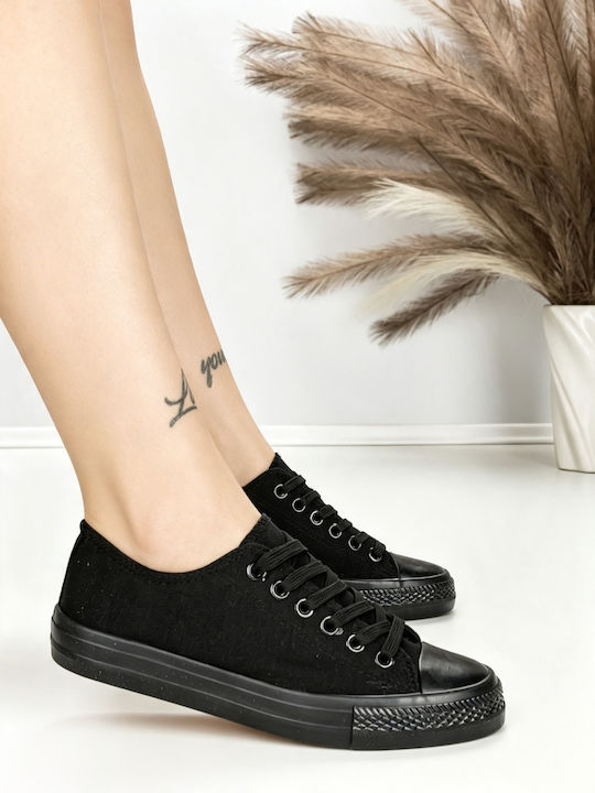Adidași Flatforms Pentru Femei Negri