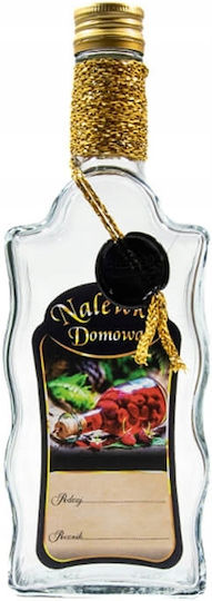 Decorated Bottle Wavy Pattern 500ml Premium Home Liqueur