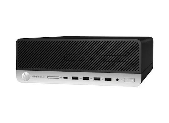 HP 600 G4 SFF Überarbeiteter Grade A Desktop-PC Core i5-8400/8GB/256GB SSD/W11 Pro