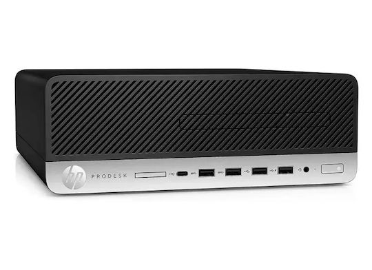 HP 600 G4 SFF Überarbeiteter Grade A Desktop-PC Core i5-8400/8GB/256GB SSD/W11 Pro