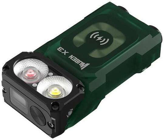 Wuben LED Flashlight X3-Pro Green