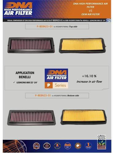Benelli Trk 800 23-25 Dna Air Filter P-be8n23-01
