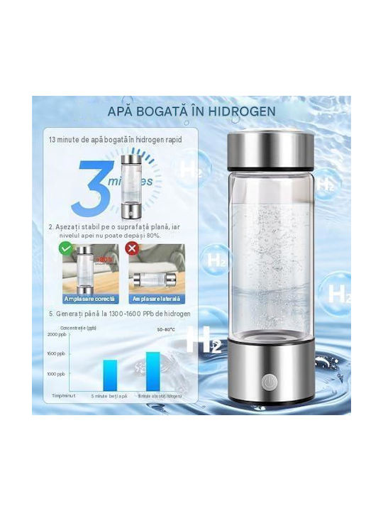 Sticlă De Apă 420ml Neagră
