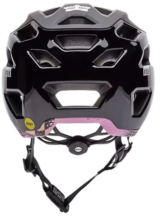 Fox Fahrradhelm Straße/Rennen / Berg Schwarz