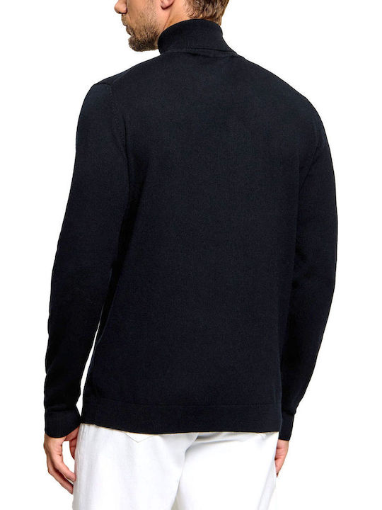 Long Sleeve Black Blouse