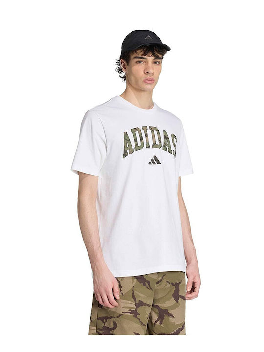Herrenblusen Kurzarm T-Shirt Weiß