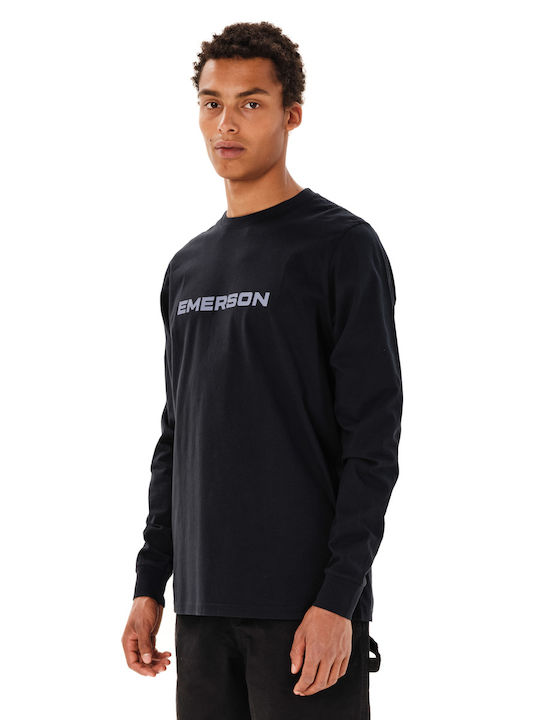 Emerson T-shirt Navy Μπλε