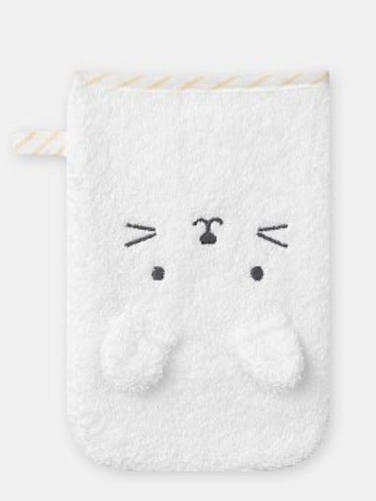Sergent Major Baby Bath Towel Bathrobe Hooded Ecru