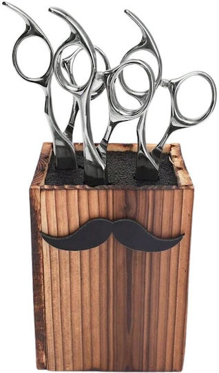Монтиране За Ножици Дървена Bifull Scissors Stand Mustach Дървен Малък