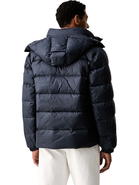 Calvin Klein Nylon Μπουφάν Puffer Μπλε