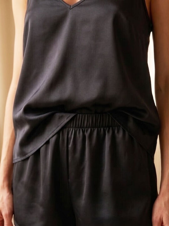 Jumelles Καλοκαιρινό Babydoll Μαυρο