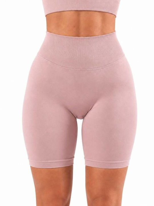 Training Women's Leggings High Waist & Push Up Pink Pale