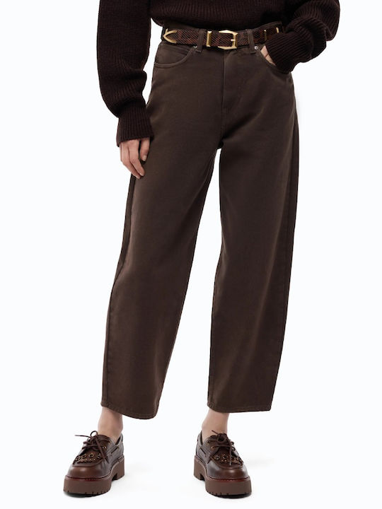 Women's Jeans Pants Brown