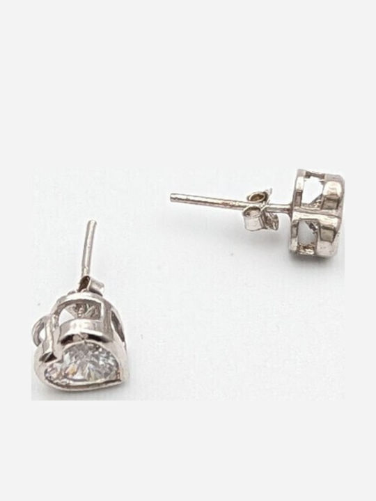 Grekas Silver Stud Earrings