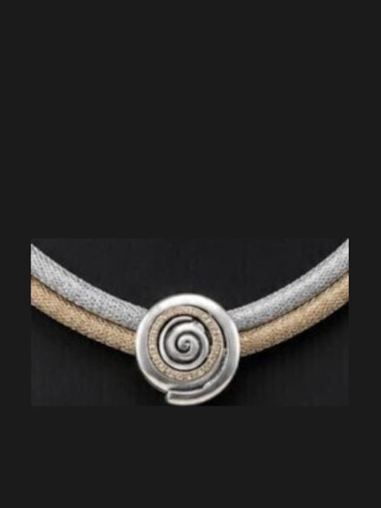 Liva Fashion Double Geometric Gold Plated Necklace