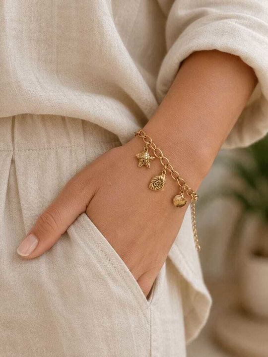 Liva Fashion Women's Chain Bracelet 16cm