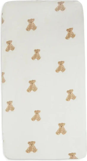 Jollein Baby Crib Flannel Fitted Sheet 75x140cm Jollein Baby Crib Flannel Fitted Sheet 75x140cm