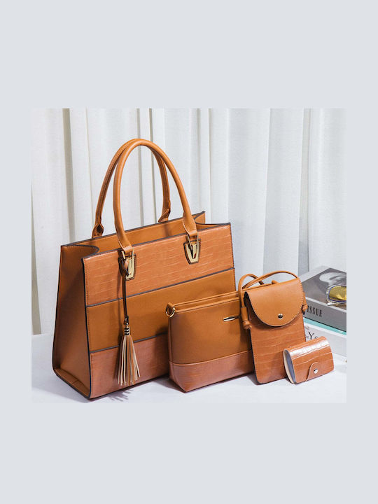 Set Women's Shoulder Bag Brown