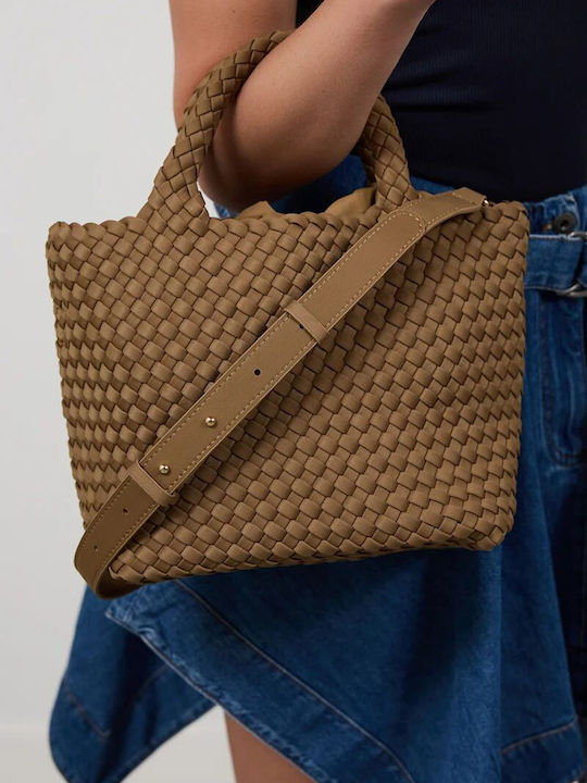 Women's Beige Handbag