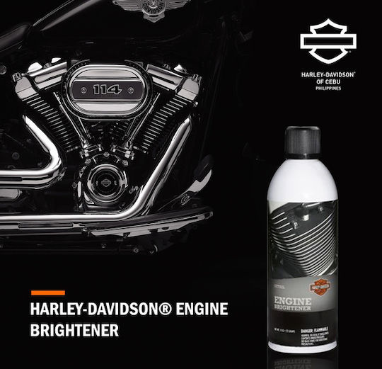 Harley Davidson Спрей За Освежаване На Черно Покритие На Моторен Двигател Engine Brightener Spray 311 G