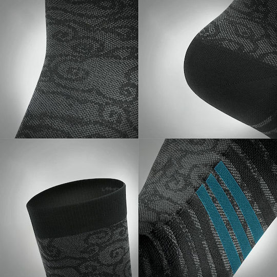 Rockbros 490025001 Road To Sky Cycling Socks 39-42 Cm Black 5907769392962 490025002