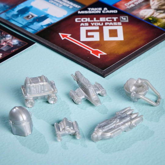 Επιτραπέζιο Παιχνίδι Monopoly Star Wars - The Mandalorian & Grogu για 2-6 Παίκτες 8+ Ετών G3170 (EN) Hasbro