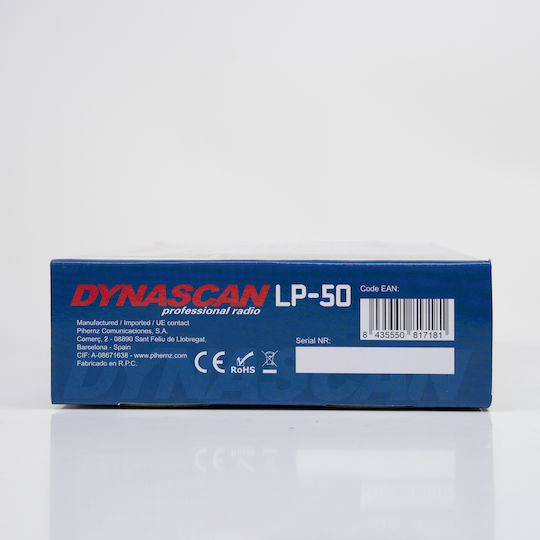 DynaScan LP-50 Ασύρματος Πομποδέκτης PMR 0.5W με Μονόχρωμη Οθόνη