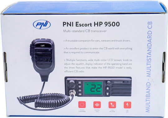 PNI Escort HP 9500 CB-Autokraft 4W mit Monochrom Anzeige