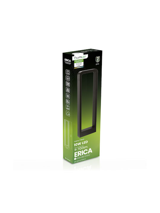 Lampa De Grădină Pentru Exterior Stâlp Led 10w Erica 60cm Lumiled