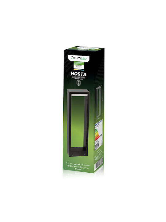 Lampa De Grădină Pentru Exterior Stâlp Led 10w Hosta 60cm Lumiled