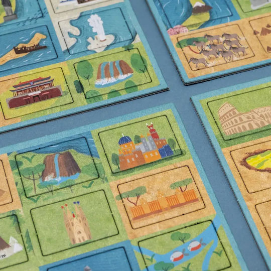 Επιτραπέζιο Παιχνίδι Wonderful World - A Game to Explore the Marvels of our Planet για 2-6 Παίκτες 8+ Ετών LF005 Londji
