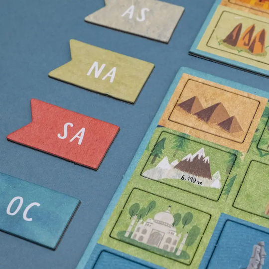 Επιτραπέζιο Παιχνίδι Wonderful World - A Game to Explore the Marvels of our Planet για 2-6 Παίκτες 8+ Ετών LF005 Londji