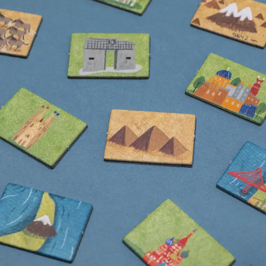 Επιτραπέζιο Παιχνίδι Wonderful World - A Game to Explore the Marvels of our Planet για 2-6 Παίκτες 8+ Ετών LF005 Londji