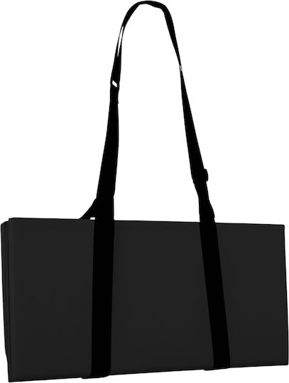 inSPORTline Foldable Pilates Exercise Mat Grey with Carry Strap (145x61x1cm)