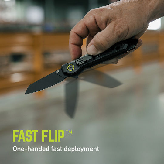 True Utility Smartknife Πολυεργαλείο 8 εργαλείων Μαύρο σε Θήκη