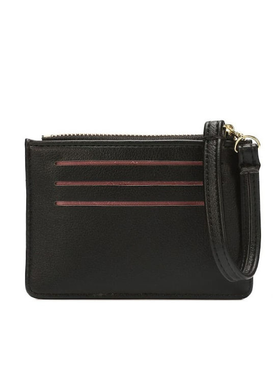 Kleines Damenbrieftasche Schwarz 19-45B Schwarz