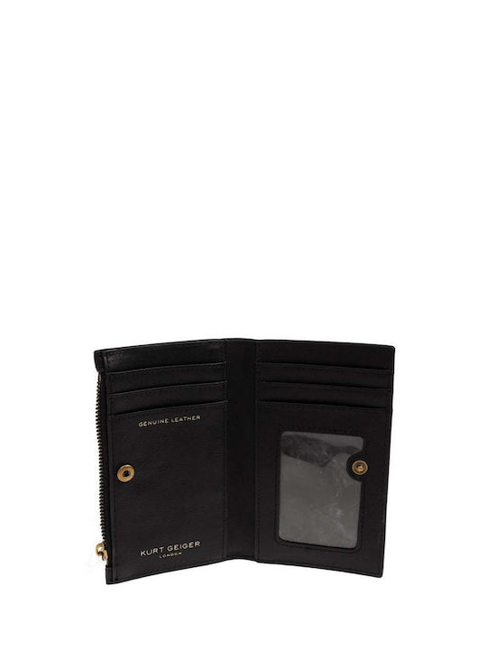 Small Leather Women's Black Wallet