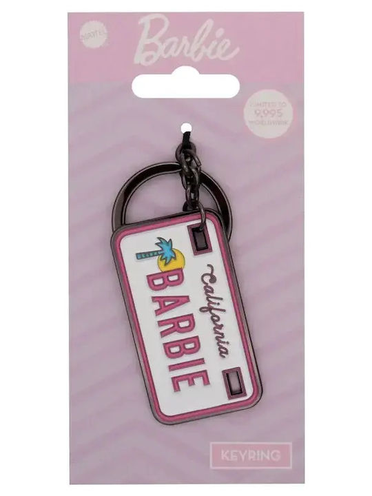 Barbie License Plate Limited Edition Keyring
