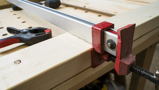 Rolson Morsă de tâmplărie din aluminiu Reglare rapidă Morsă pentru rame 1200 mm