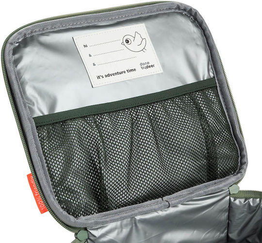 Done by Deer School Insulated Handheld Lunch Bag 4 Litre Green