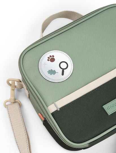 Done by Deer School Insulated Handheld Lunch Bag 4 Litre Green